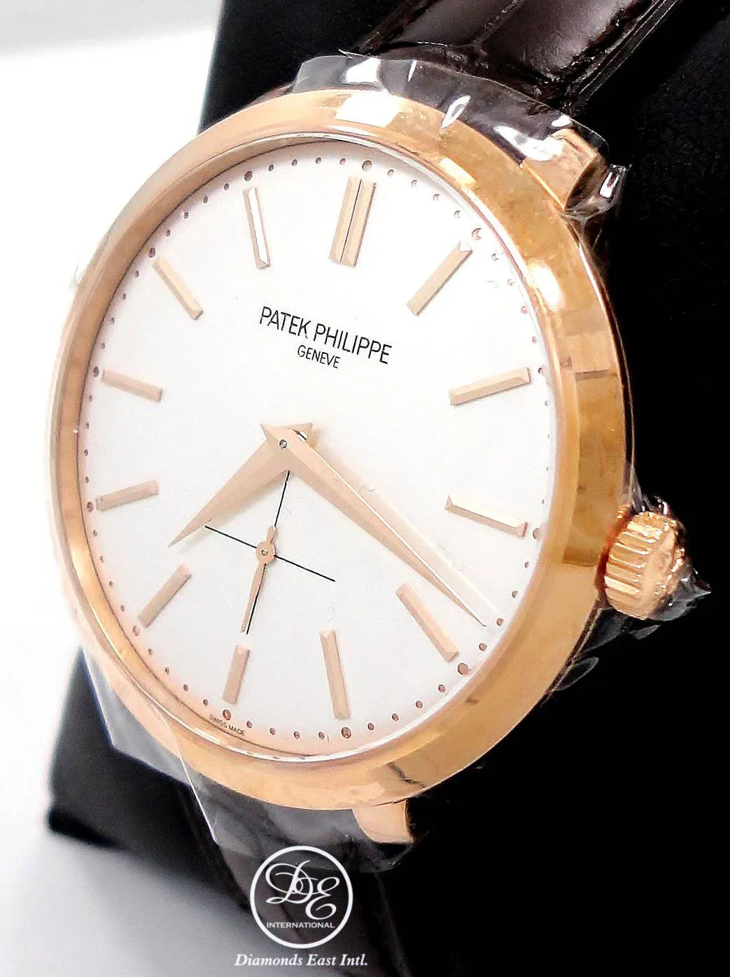 Patek Philippe Calatrava 5123R-001 18K Rose Gold Watch Box Papers Mint Condition