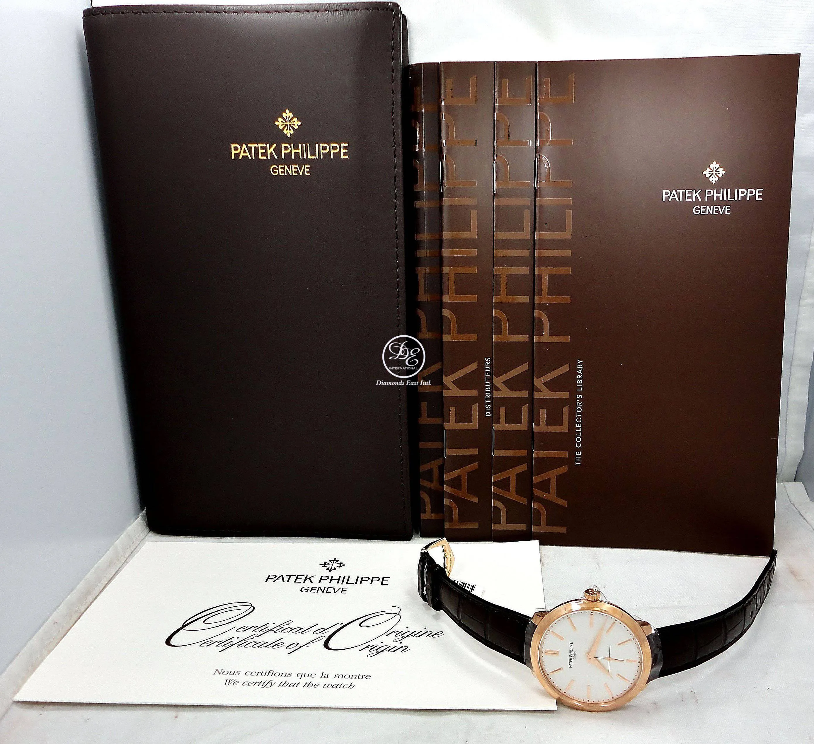 Patek Philippe Calatrava 5123R-001 18K Rose Gold Watch Box Papers Mint Condition