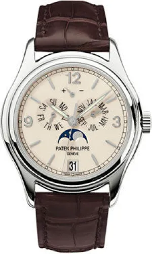 Patek Philippe - Complications Annual Calendar - White Gold - Leather - 39mm