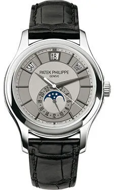 Patek Philippe - Complications Annual Calendar - White Gold - Leather - 40mm