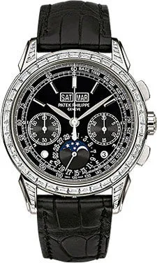 Patek Philippe - Grand Complications Perpetual Calendar Moonphase Chronograph - Diamond Bezel