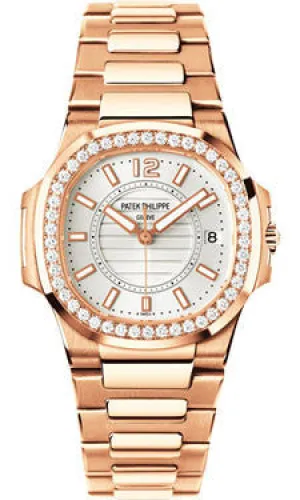 Patek Philippe - Nautilus Ladies Rose Gold - Diamond Bezel
