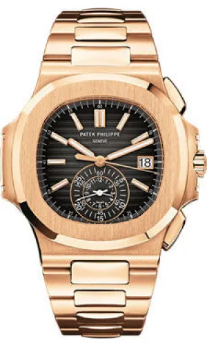 Patek Philippe - Nautilus Mens - Rose Gold - 5980