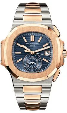 Patek Philippe - Nautilus Mens - Stainless Steel and Rose Gold
