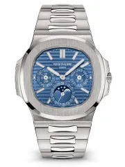 Patek Philippe - Nautilus Mens - White Gold - 5740