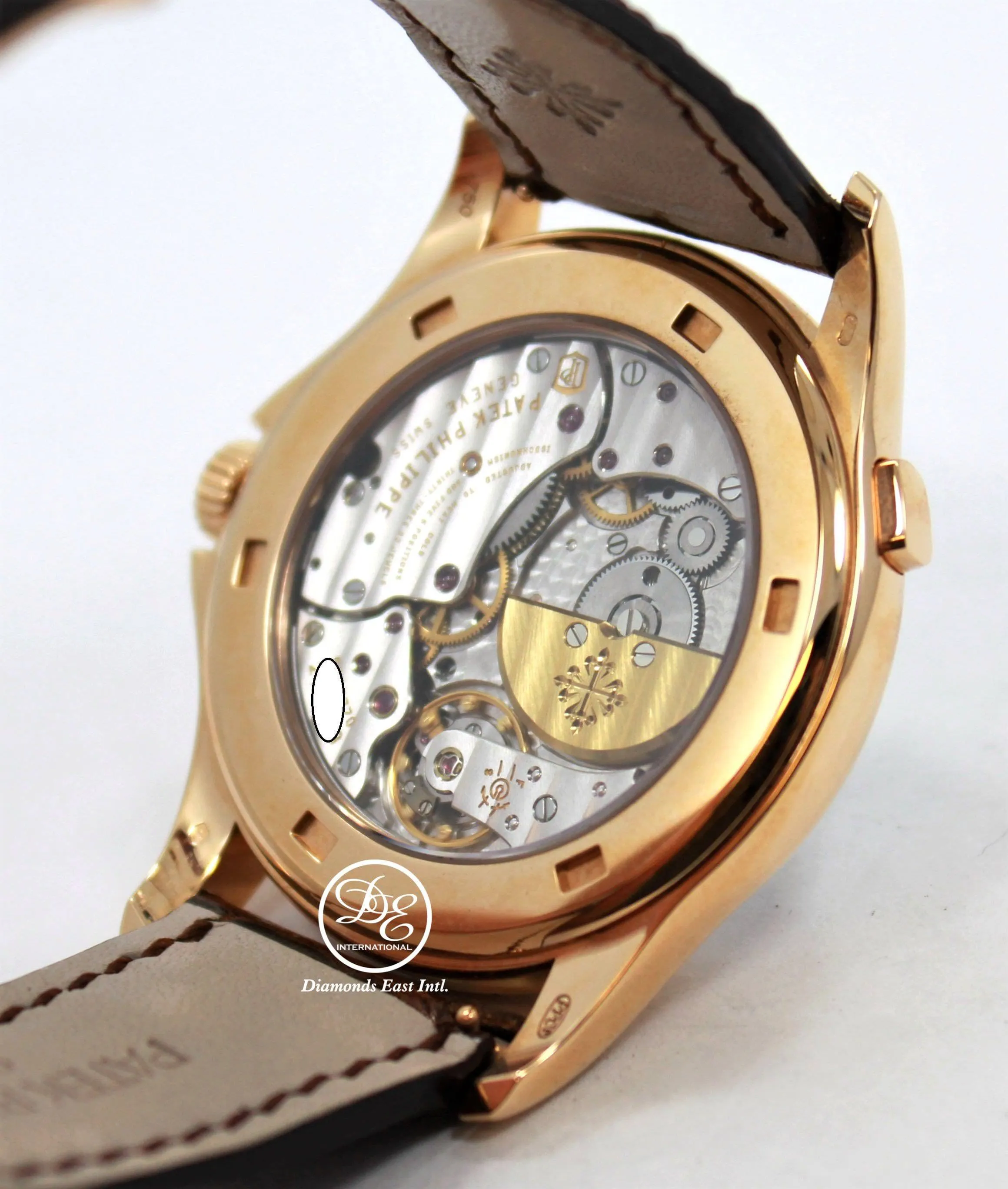 Patek Philippe World Time 5130R 18K Rose Gold  Mechanical Silver Dial BOX/PAPERS
