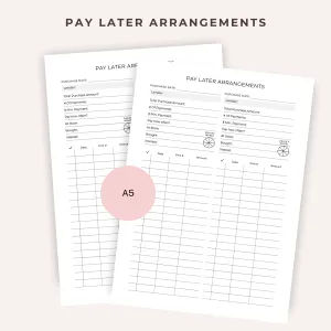 Pay later Arrangements