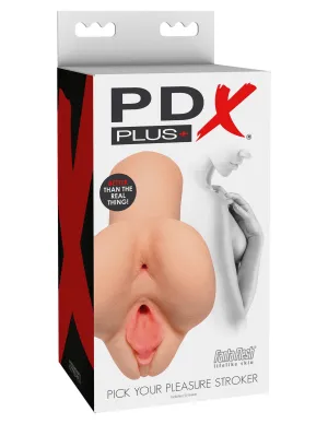 PDX PLUS Pick Your Pleasure PUSSY ASS STROKER