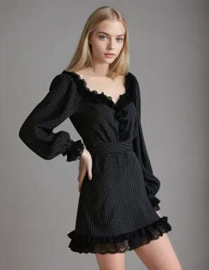 Pearla Pinstripe Dress