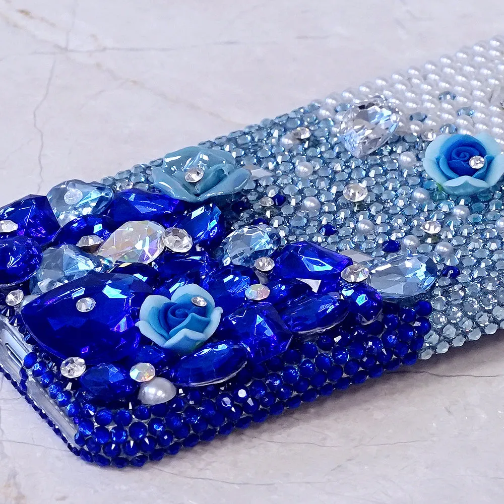 Pearls with Deep Blue Design (style 729)
