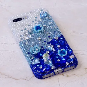 Pearls with Deep Blue Design (style 729)