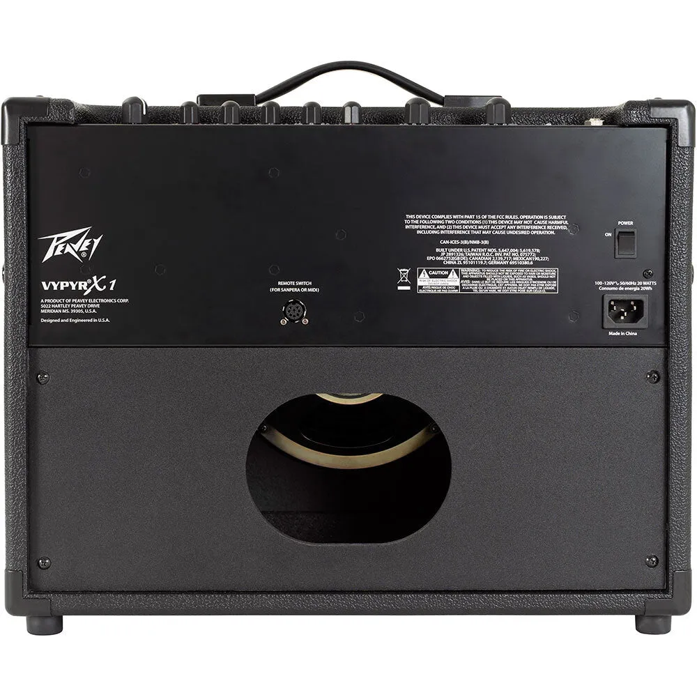 Peavey Vypyr X-Series "X1" Modeling Guitar Amp Combo 30-Watt 1x8"