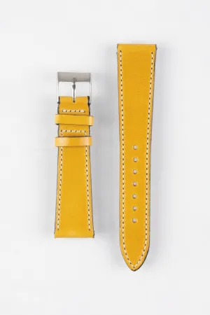 Pebro VIBRANT Genuine Leather Watch Strap in HONEY