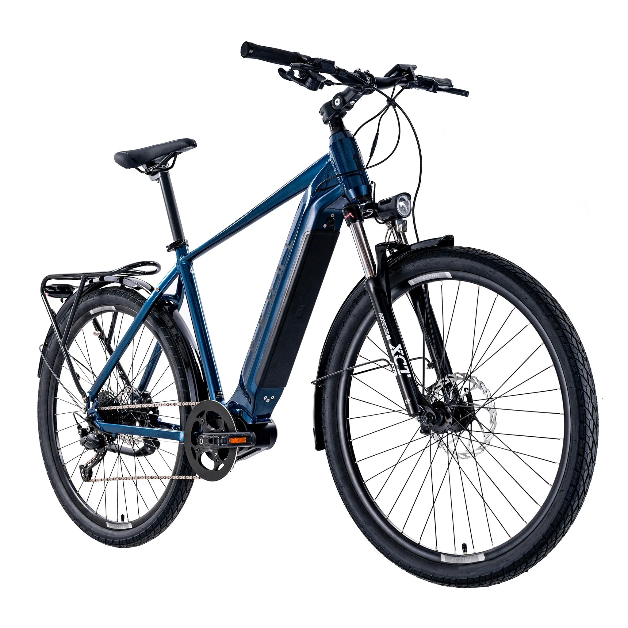 Pedal Falcon Electric Bike 468Wh Battery Blue