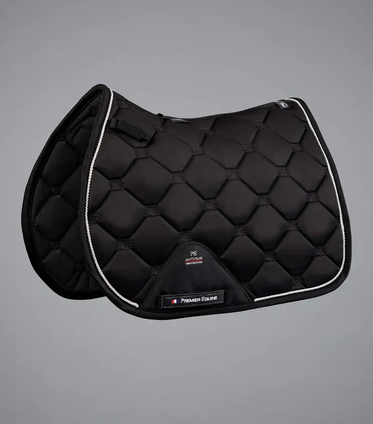 PEI Saltare Luxury Close Contact Saddle Pad - Black