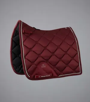 PEI Saltare Luxury Close Contact Saddle Pad - Burgundy