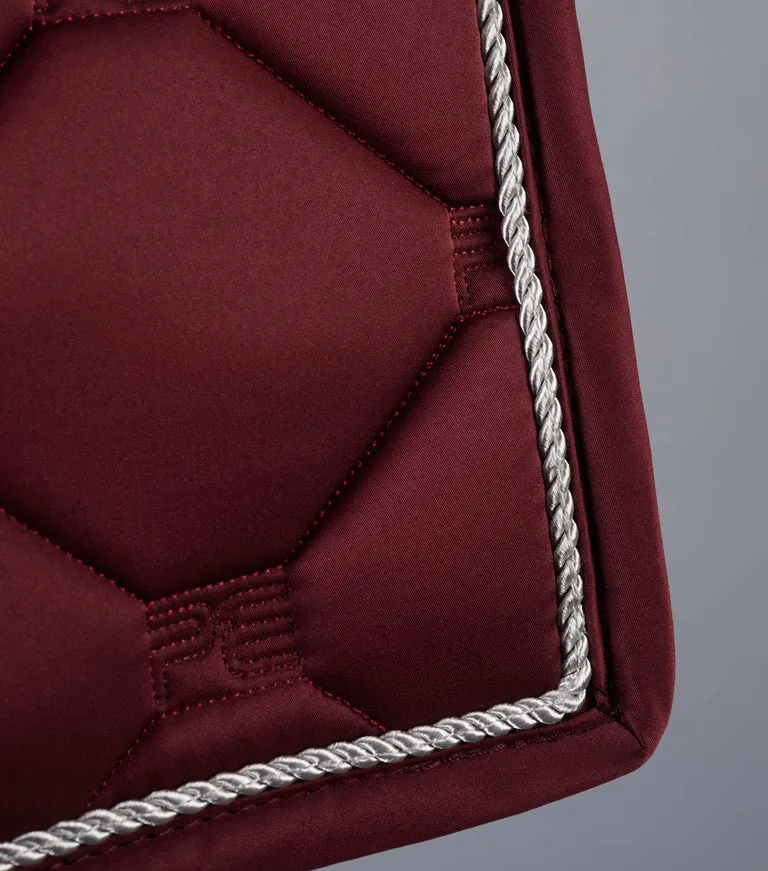 PEI Saltare Luxury Close Contact Saddle Pad - Burgundy