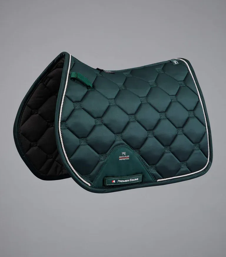 PEI Saltare Luxury Close Contact Saddle Pad - Green