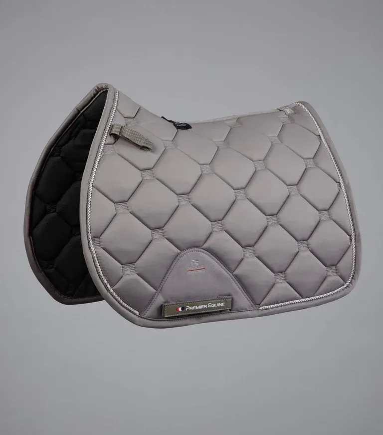 PEI Saltare Luxury Close Contact Saddle Pad - Grey