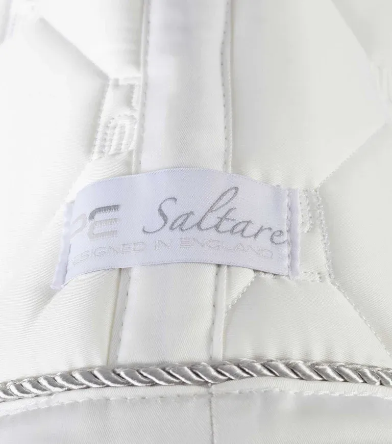 PEI Saltare Luxury Close Contact Saddle Pad - White