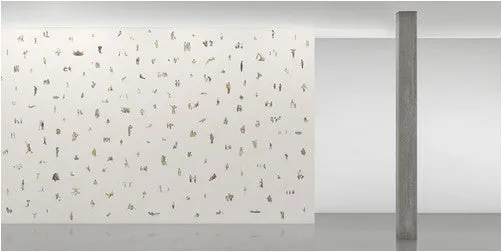 People Doing... Wall Covering by Christopher Daniels