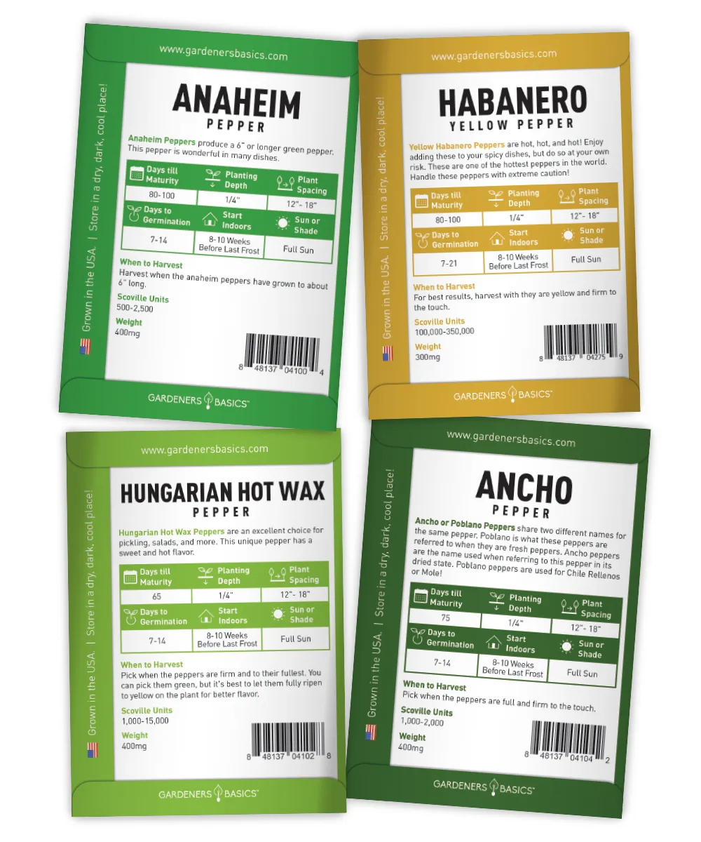 Pepper Seed Starter Kit