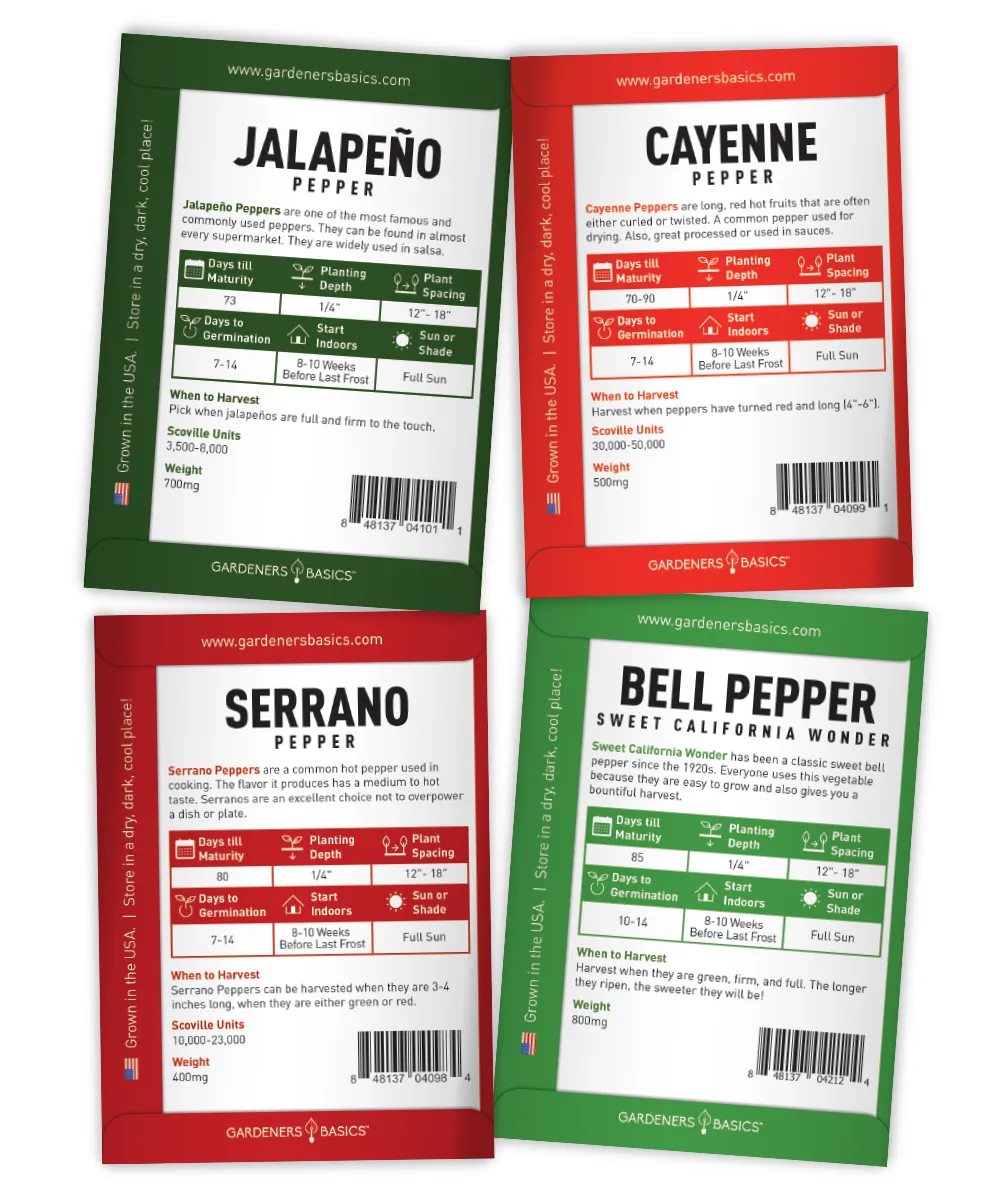 Pepper Seed Starter Kit