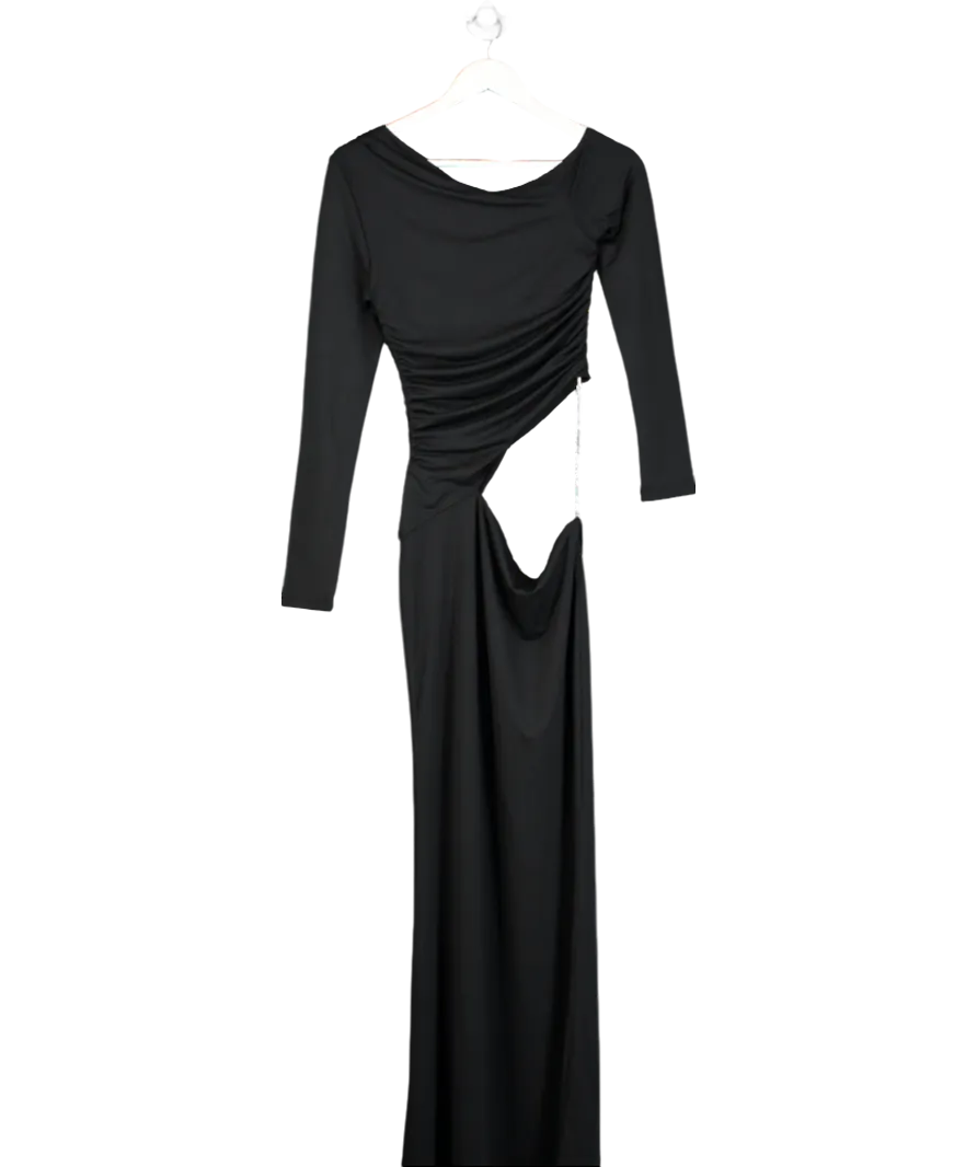 Peppermayo Black Good Vibrations Maxi Dress UK 8
