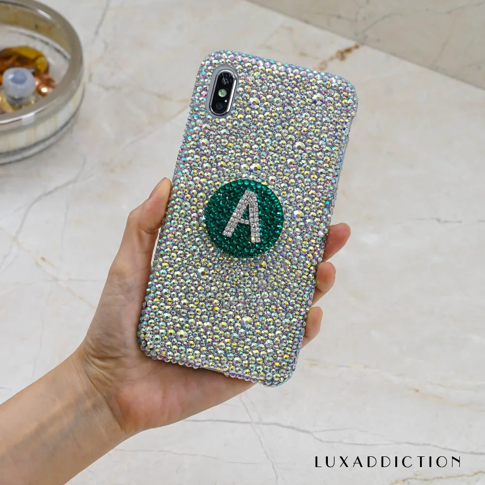 Personalized Genuine Crystals Design   PopSockets PopGrip - Pick Your Color (Style PS107)