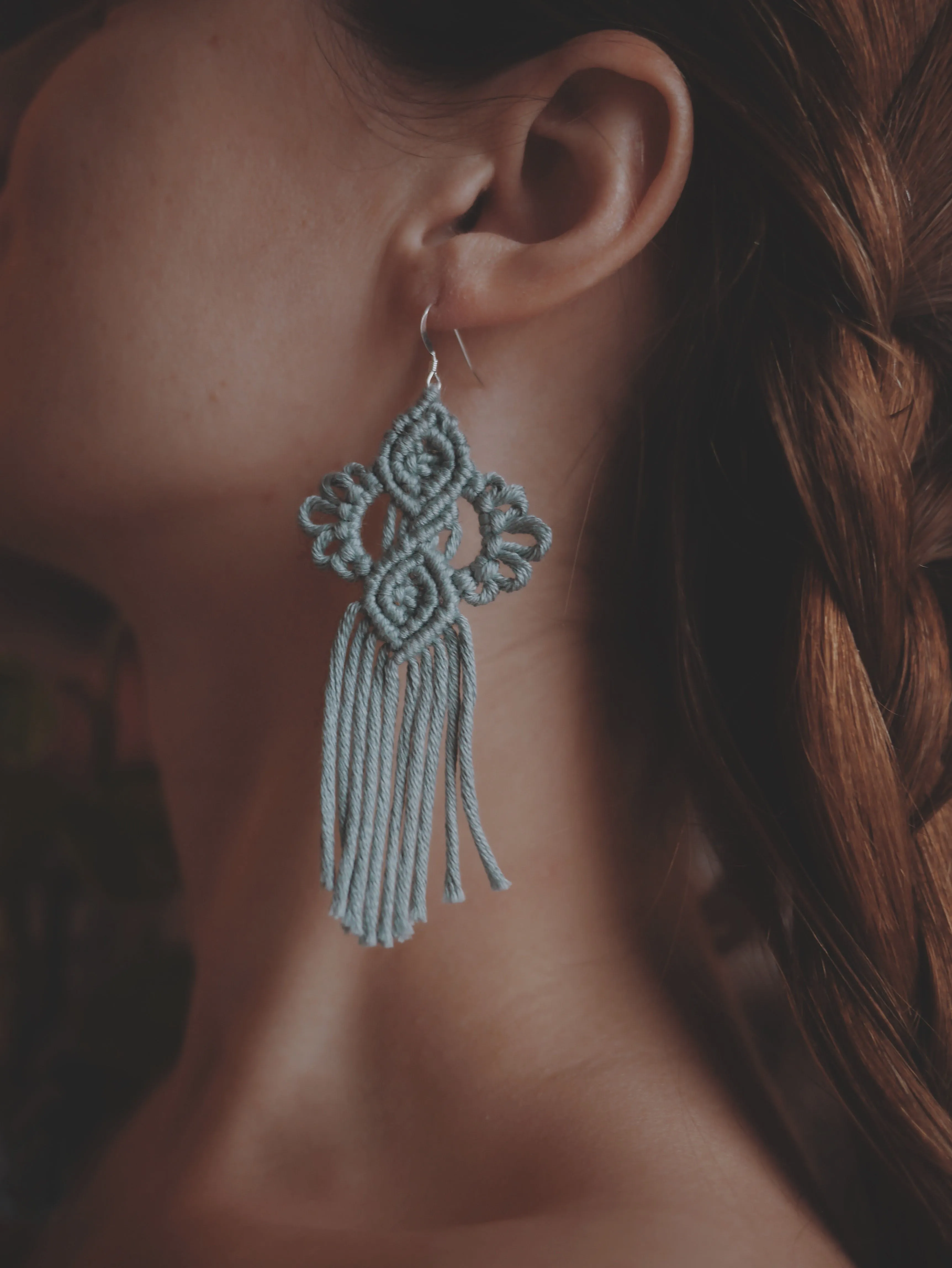 Phoenix Earrings, PDF pattern
