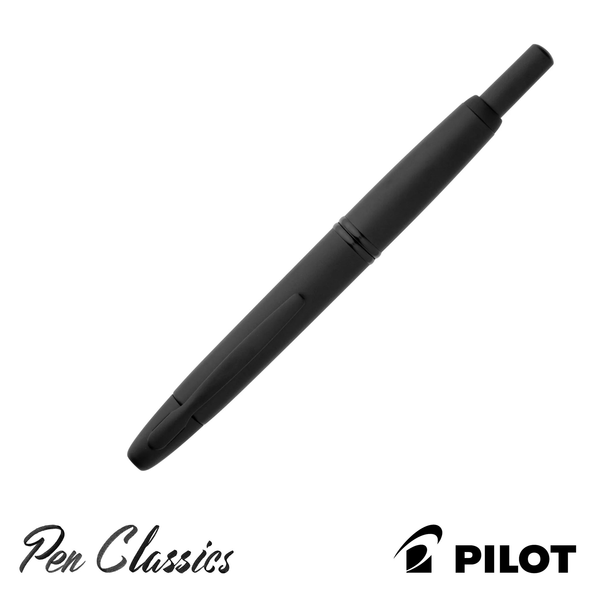 Pilot Capless Black Matte Fountain Pen