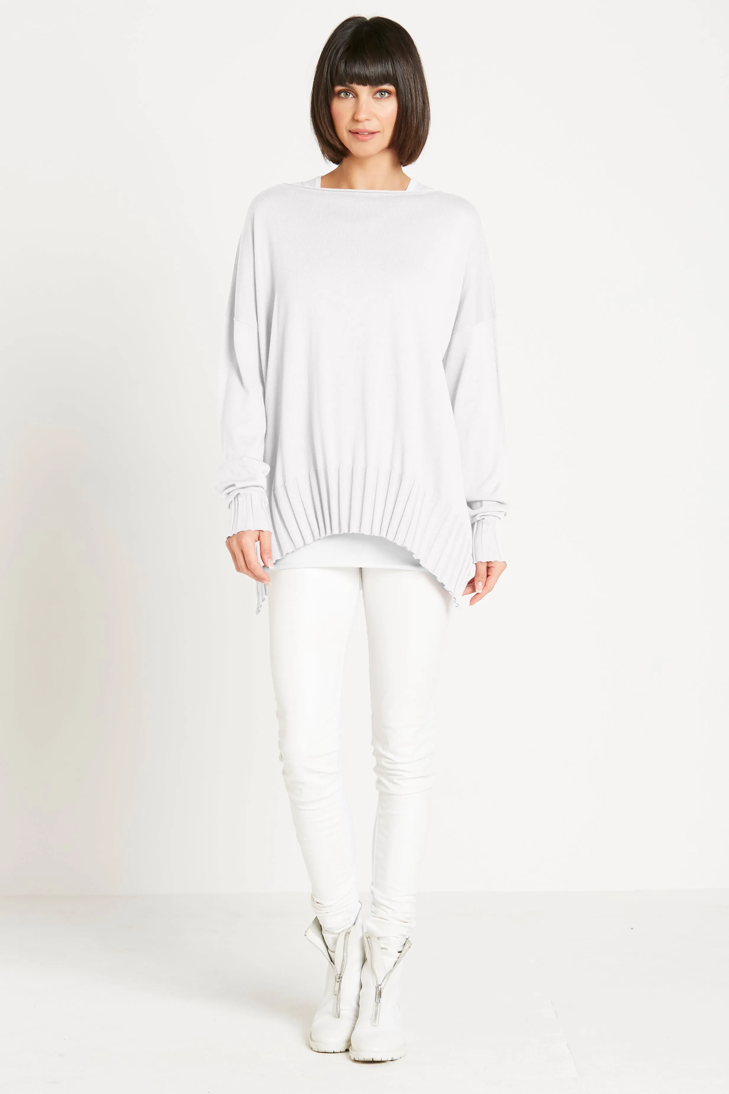 Pima Cotton Boatneck Rib