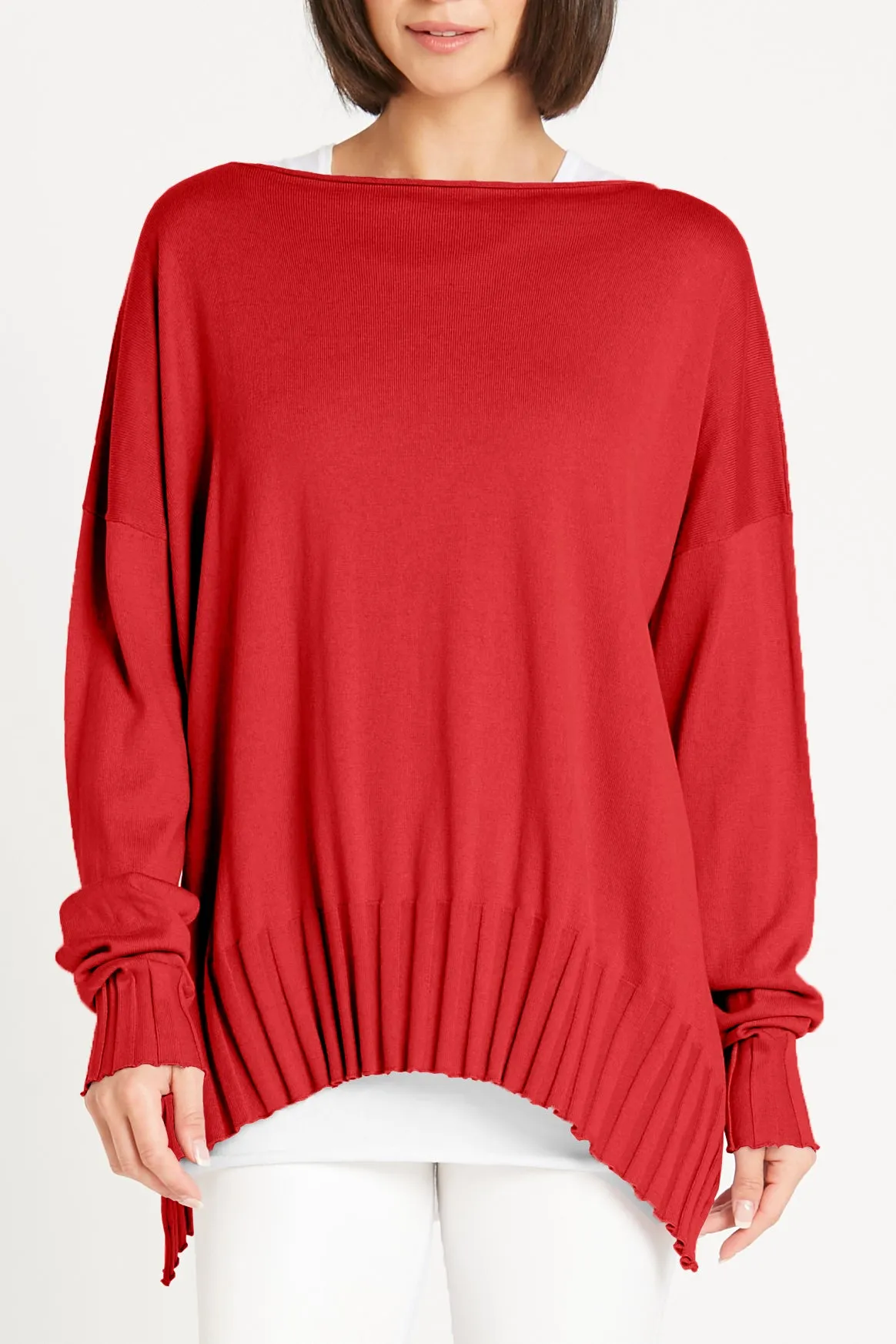 Pima Cotton Boatneck Rib