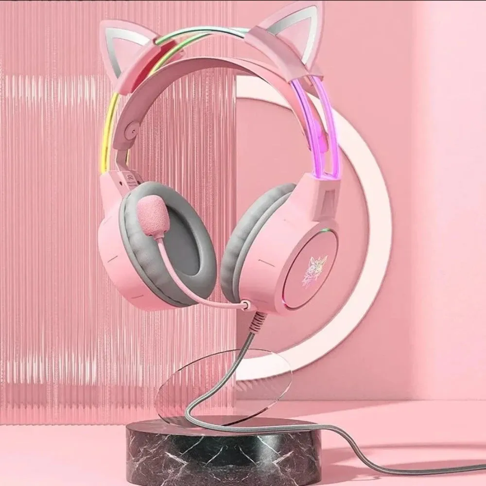 Pink Gaming Keyboard Set