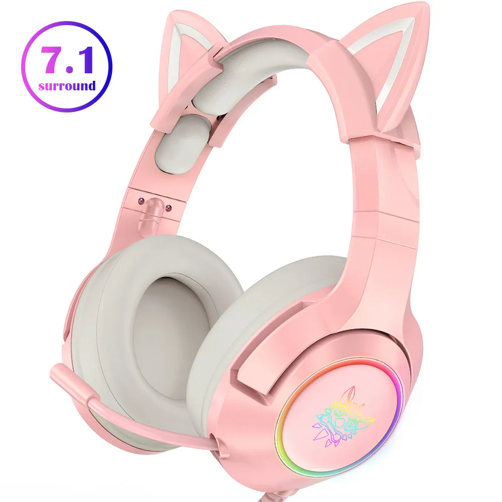 Pink Gaming Keyboard Set