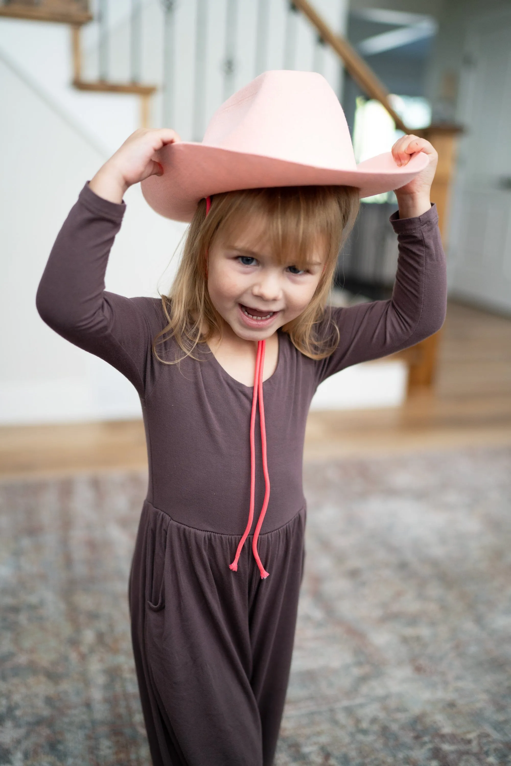 Pink Western Hat