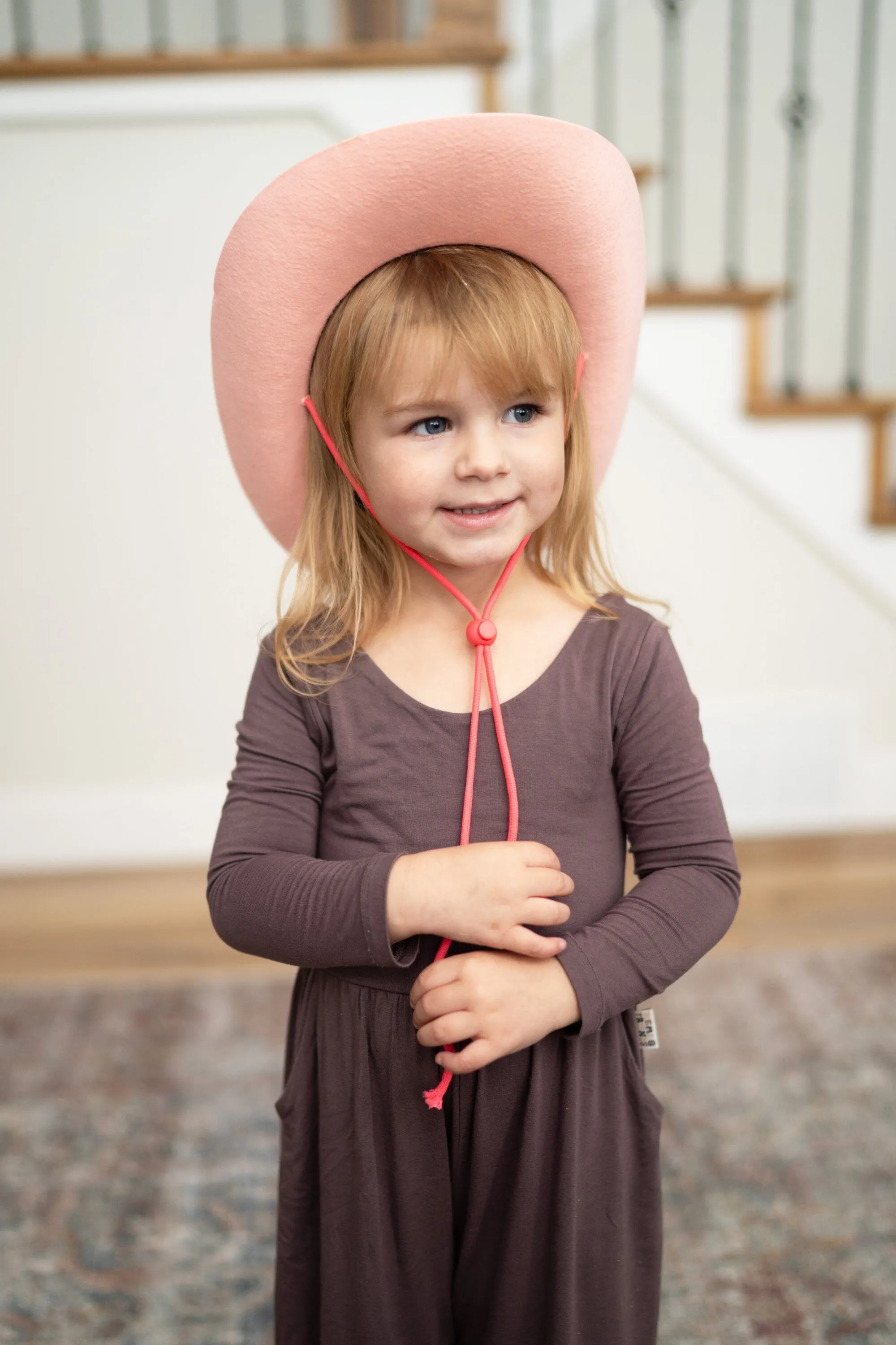 Pink Western Hat