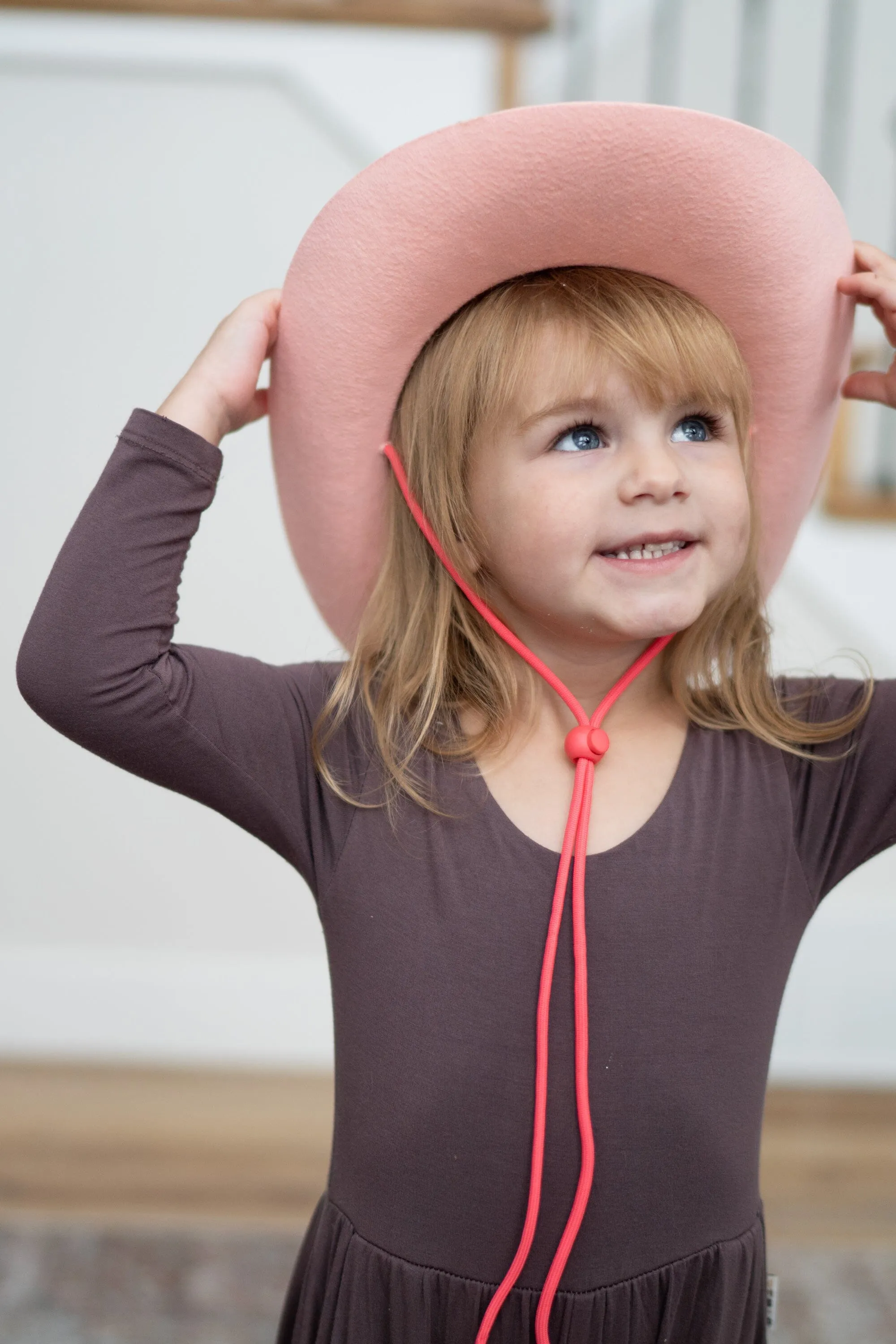 Pink Western Hat