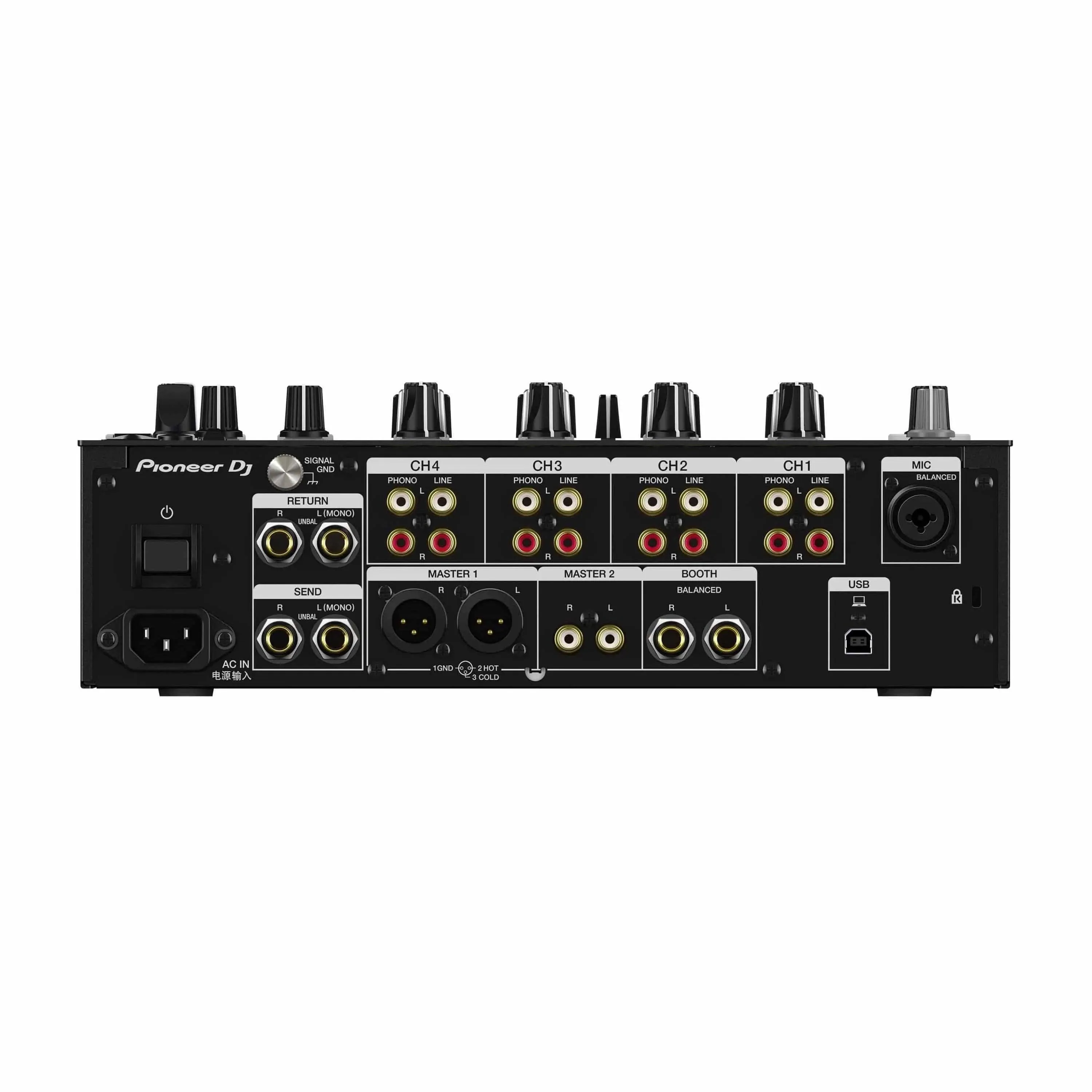 Pioneer DJ DJM-750MK2 4-channel DJ Mixer