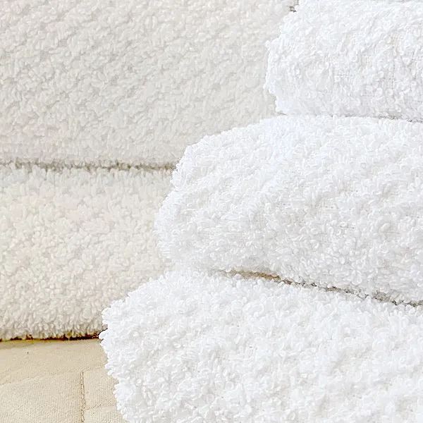 Pique Weave Bath Linens Add Textured Elegance to Your Bath