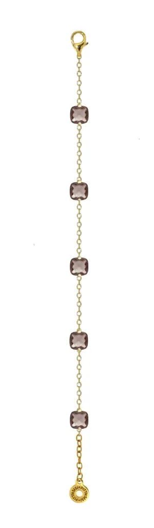 Pitti and Sisi Rainbow bracelet 925 silver finish pvd yellow gold quartz comic br 9590g/057