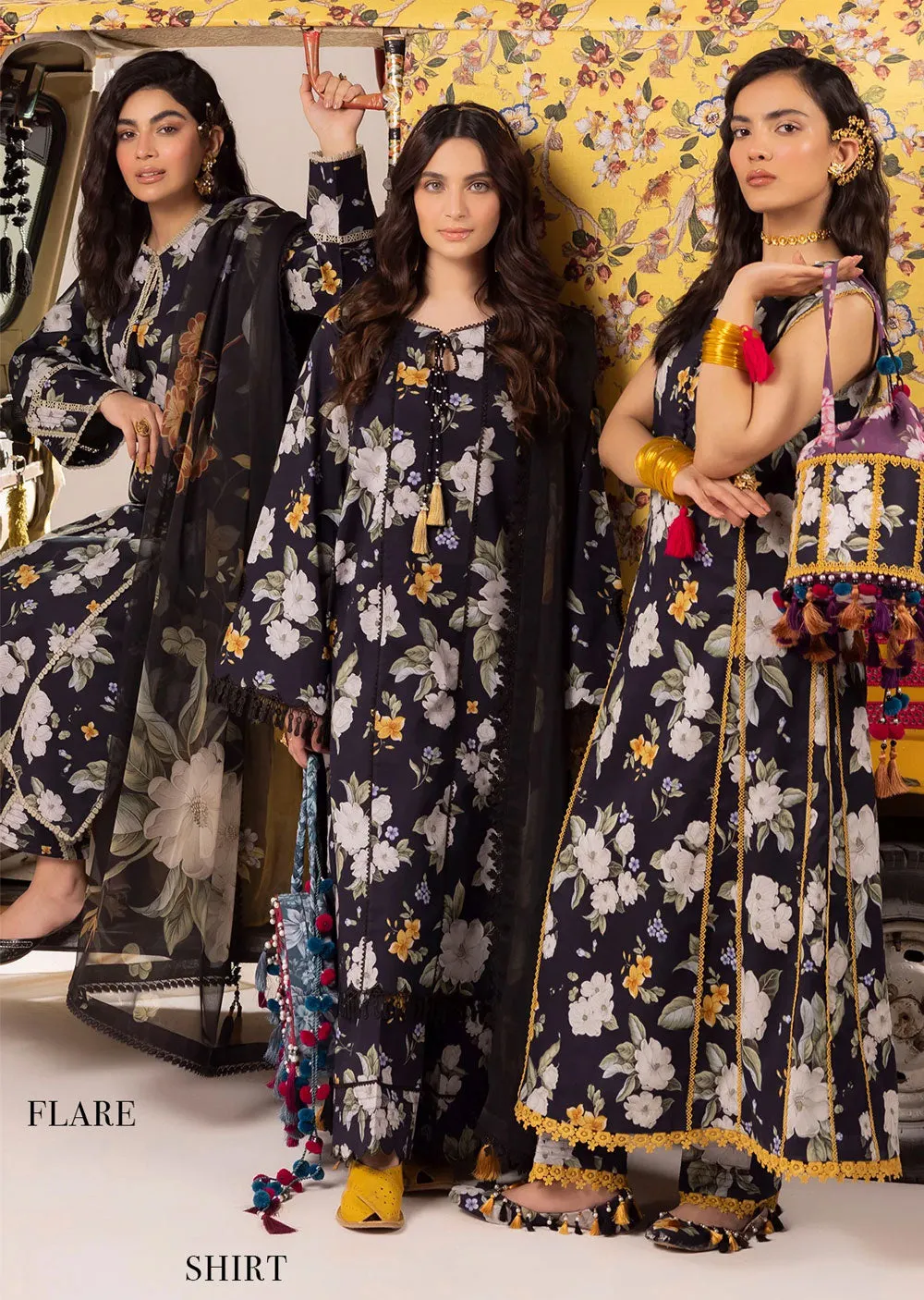 PL-V02 - Flora - Readymade - Sheen Prints by by Alizeh 2024