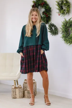 Plaid About You Dress