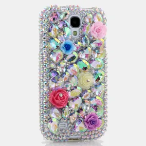 Plain AB Crystals Posies Design (style 715)
