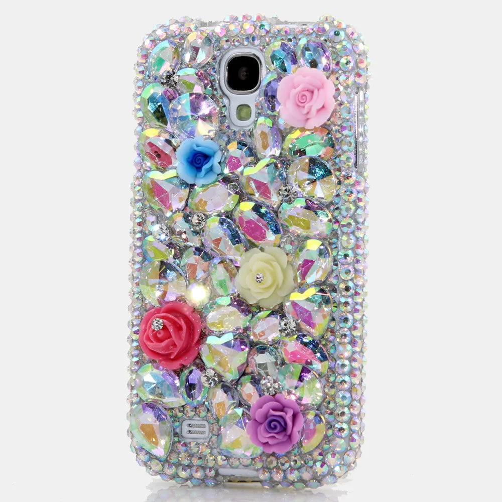Plain AB Crystals Posies Design (style 715)