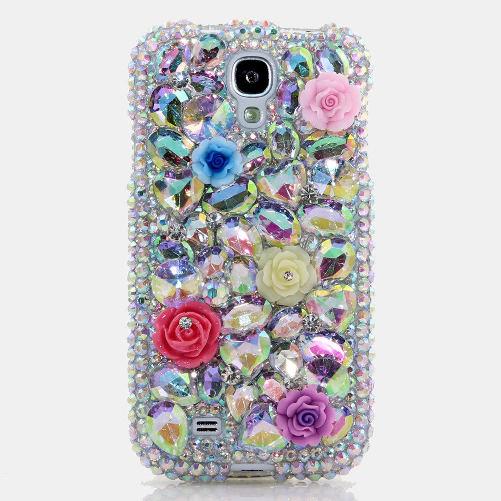 Plain AB Crystals Posies Design (style 715)