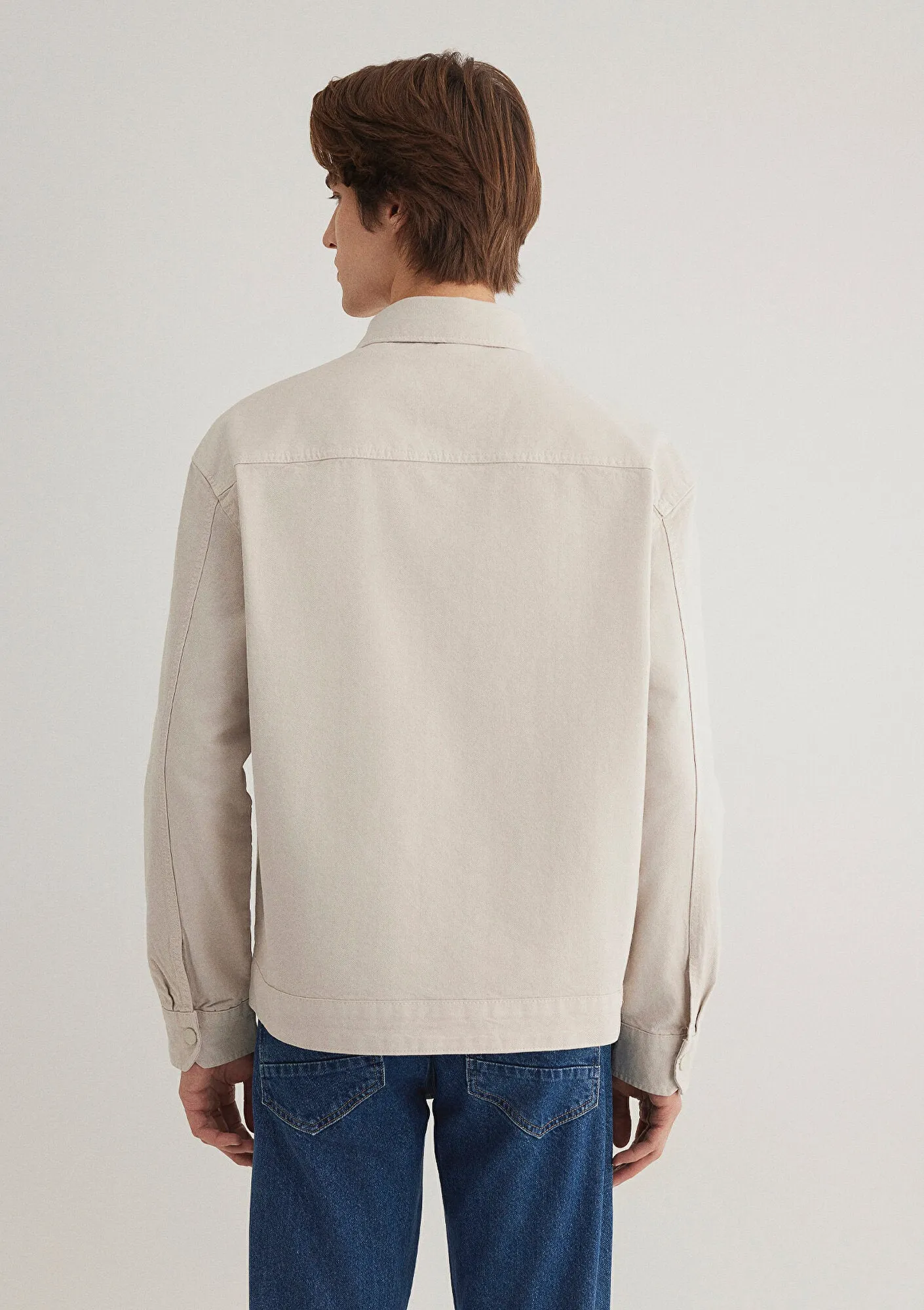 Pocket Detailed Brown Shirt