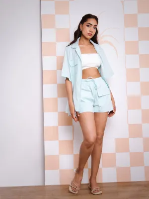Pocket Detailed Drawstring Short