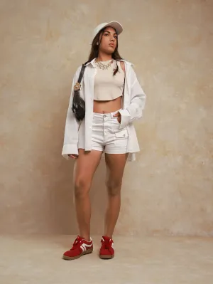 Pocket Detailed Fitted short