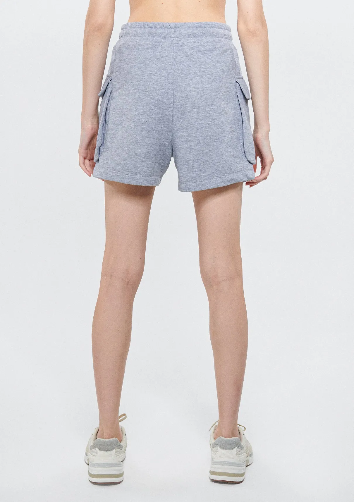 Pocket Detailed Grey Shorts